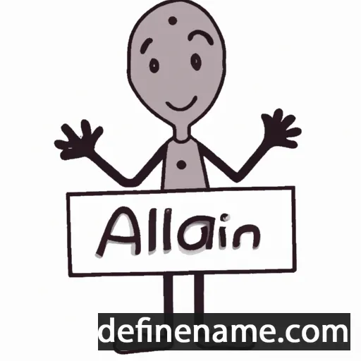 cartoon of the name Älian