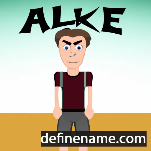 Aleksije cartoon