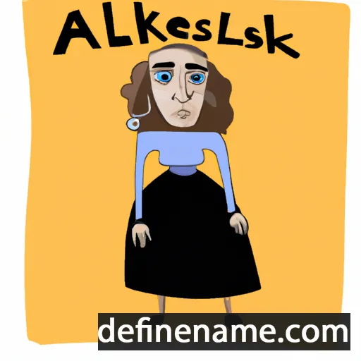 Aleksina cartoon