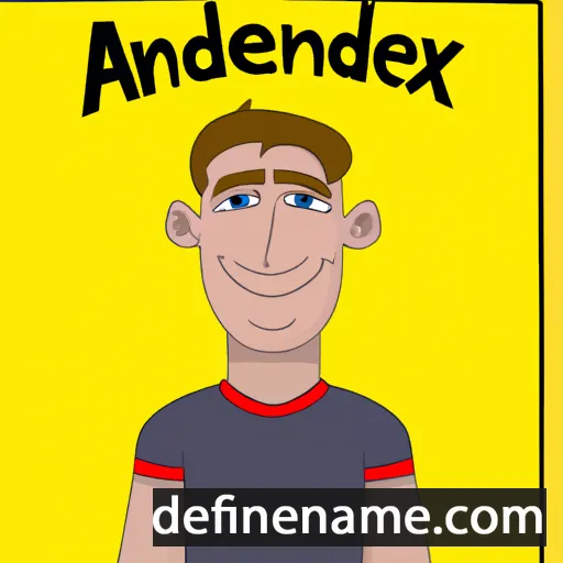 Alekxander cartoon