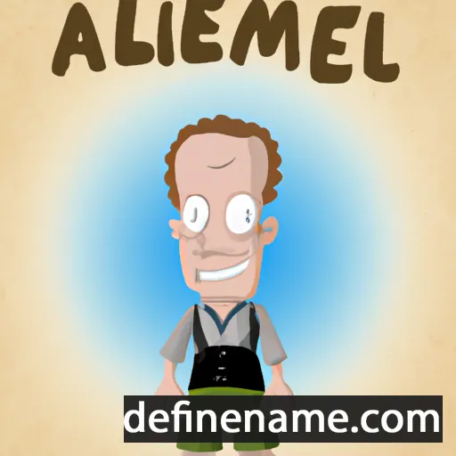 Alemande cartoon