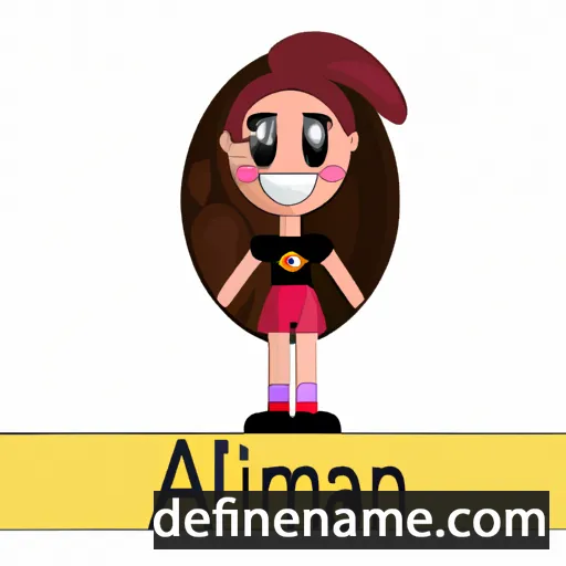 cartoon of the name Alemania