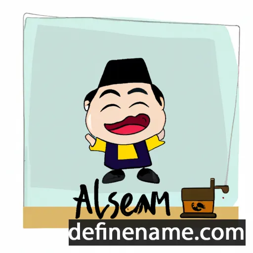 Alemşah cartoon