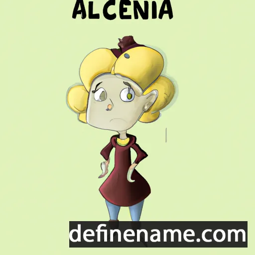 Alenčica cartoon