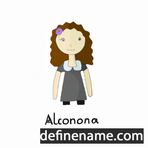 cartoon of the name Aleonora