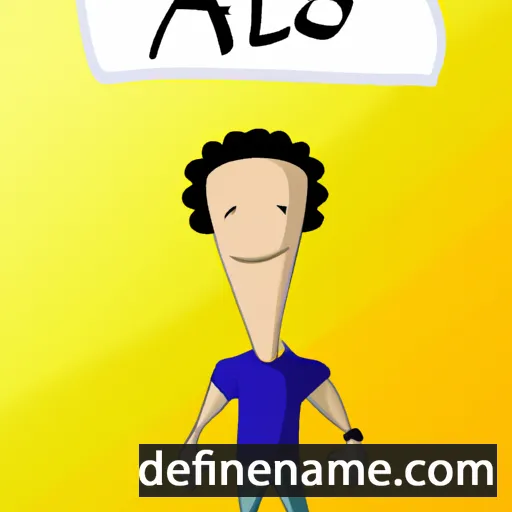 Aleq cartoon