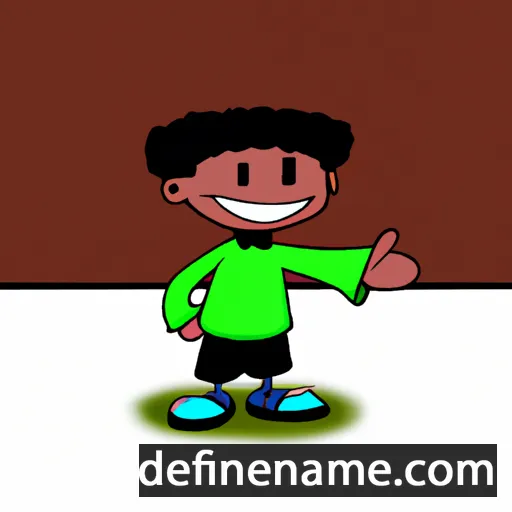 cartoon of the name Alerrandro