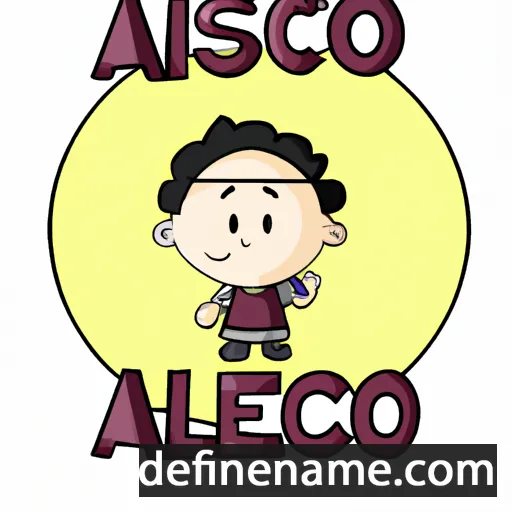 Alescio cartoon