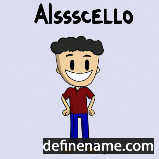 cartoon of the name Alessiano