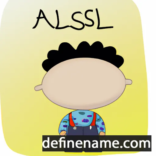 Alessiu cartoon