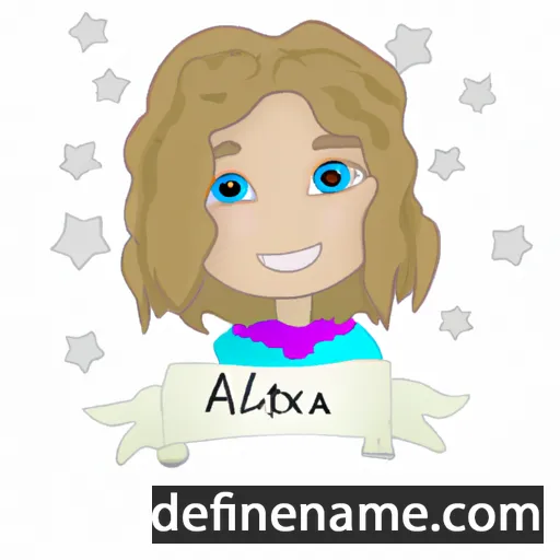 Aletxa cartoon