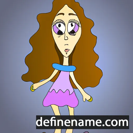 cartoon of the name Alevtyna