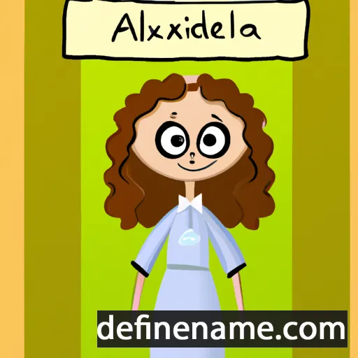 Alexandrella cartoon