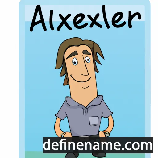 Alexavier cartoon