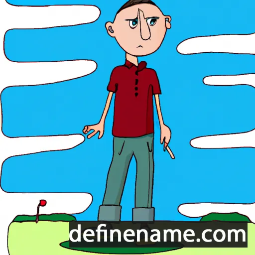 cartoon of the name Alexi