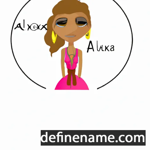 Alexiana cartoon