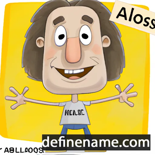 cartoon of the name Alexibios