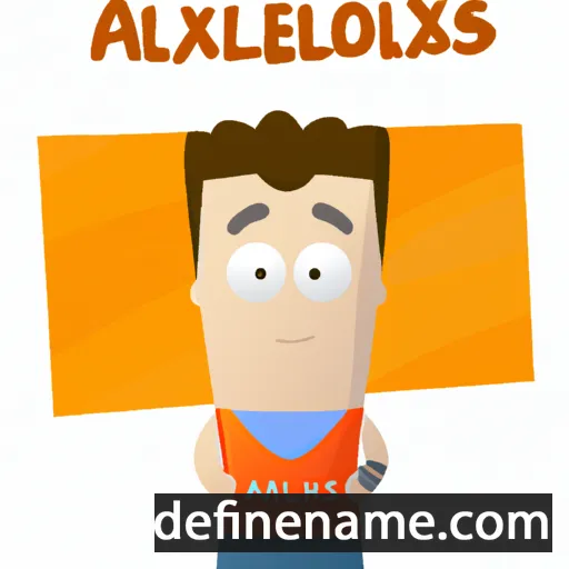 Alexileos cartoon