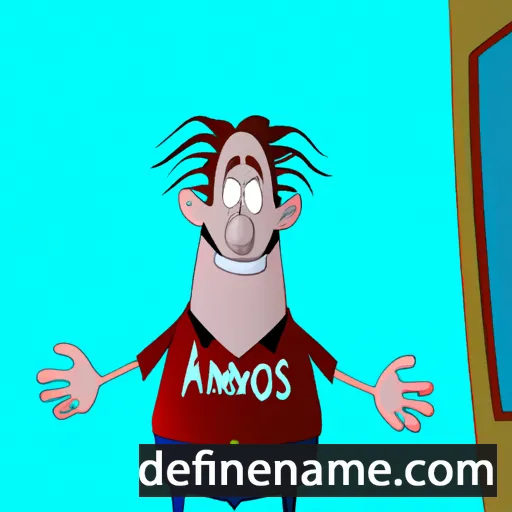 Alexinomos cartoon