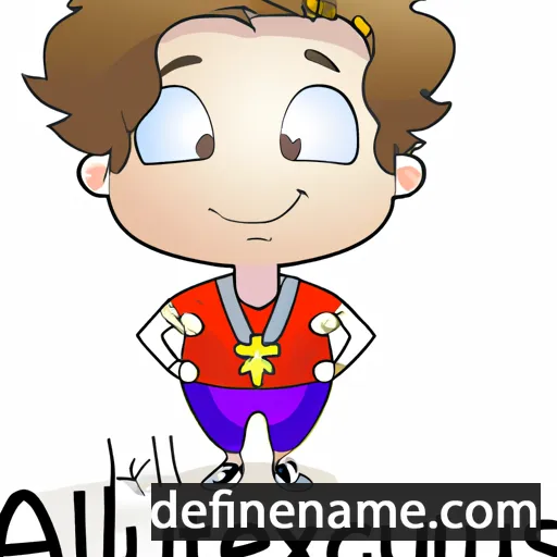 cartoon of the name Alexippus