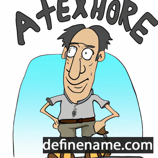 Alexirrhoe cartoon