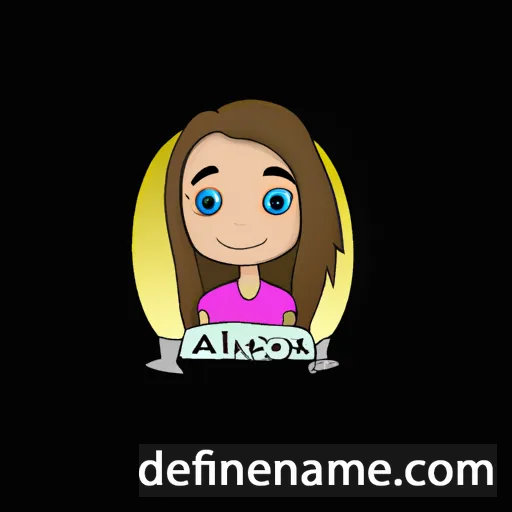 Alexxa cartoon