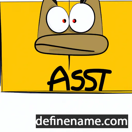 Alfast cartoon