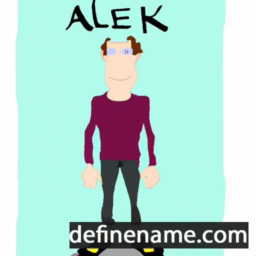 Alfek cartoon