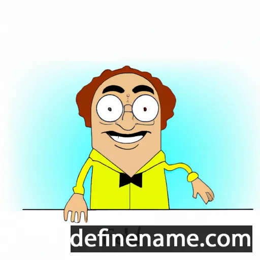 cartoon of the name Alfendi