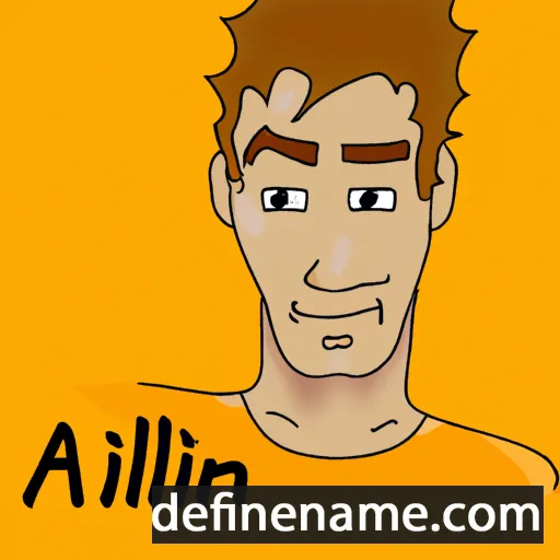 Alfinn cartoon