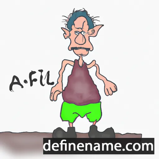 Alfkil cartoon