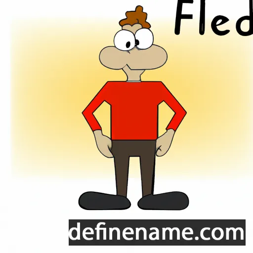 Alfled cartoon