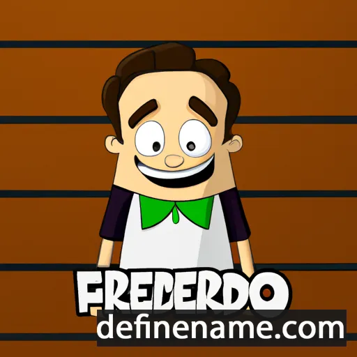 cartoon of the name Alfredos