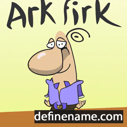 Alfrik cartoon