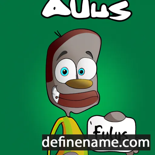 Alfunus cartoon