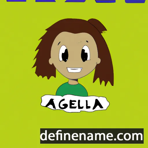 cartoon of the name Algieba