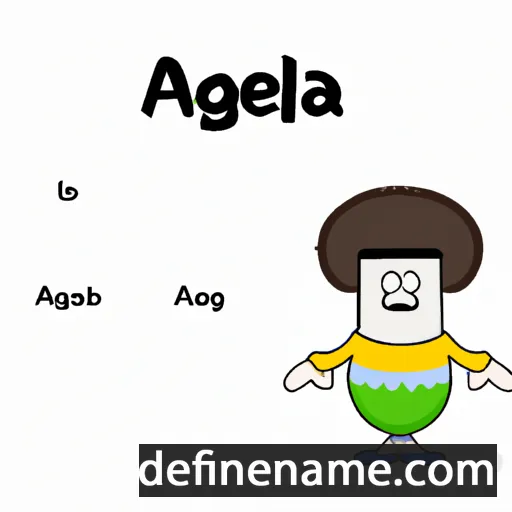 cartoon of the name Algjebbah