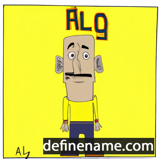 cartoon of the name Algol