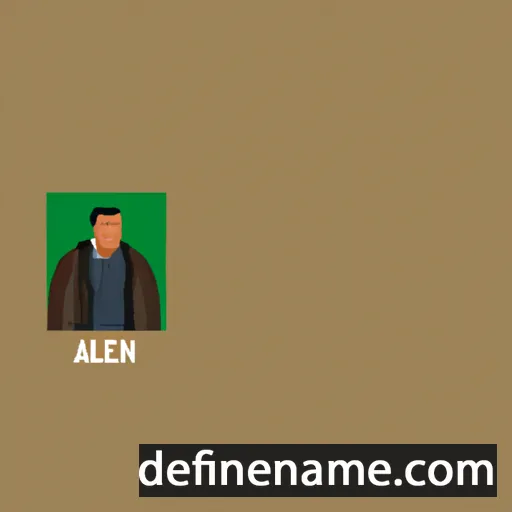 cartoon of the name Alhacen