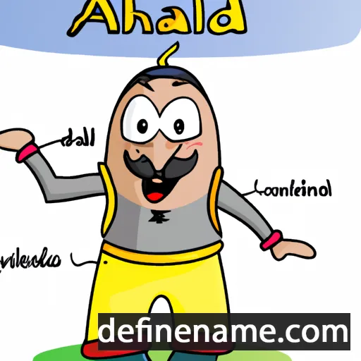 Alhaud cartoon