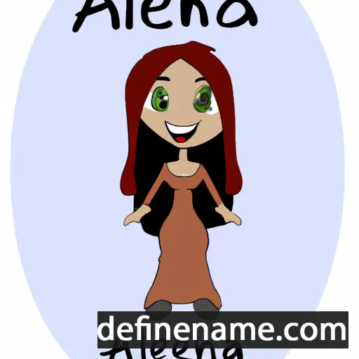 Alhena cartoon