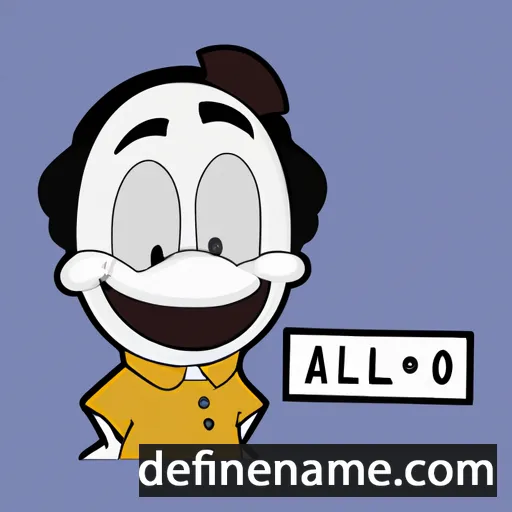 cartoon of the name Alípio