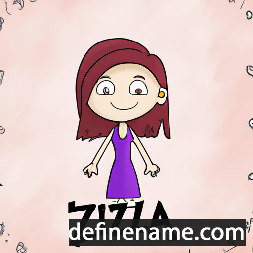 Alízia cartoon