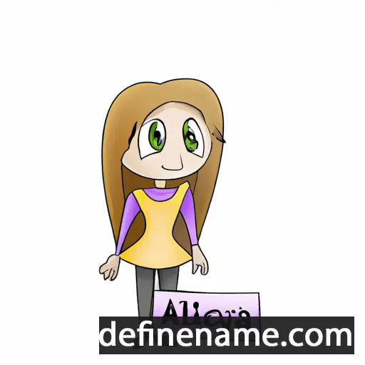 Alicya cartoon