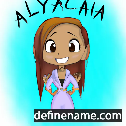 Alicyanna cartoon