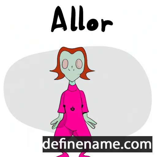 Aliènor cartoon