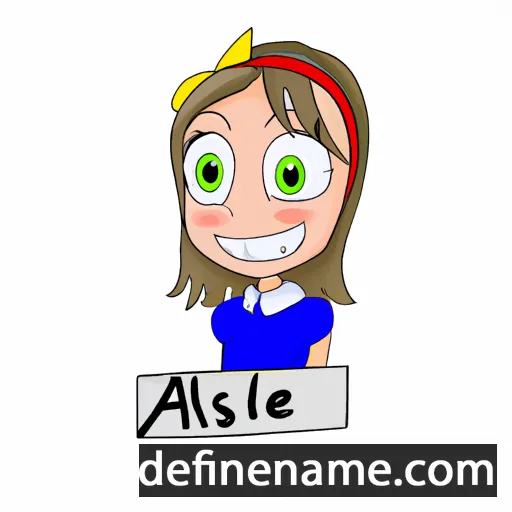 Aliise cartoon