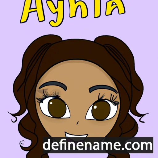 Aliiyah cartoon