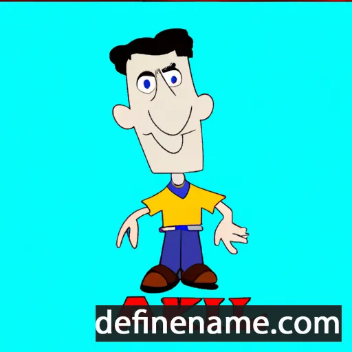 cartoon of the name Alik