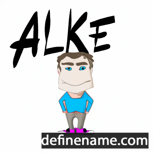 cartoon of the name Alike